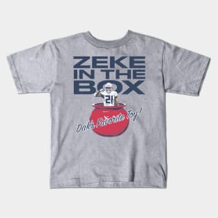 Ezekiel Elliott & Dak Prescott Zeke In The Box Kids T-Shirt